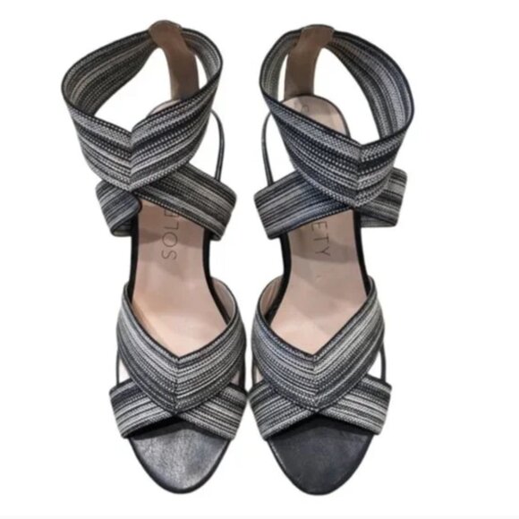 Sole society Josey Block heel sandals - womens size 9 - Picture 11 of 11